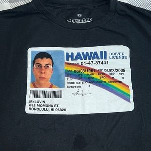 Superbad McLovin black tshirt size 2XL